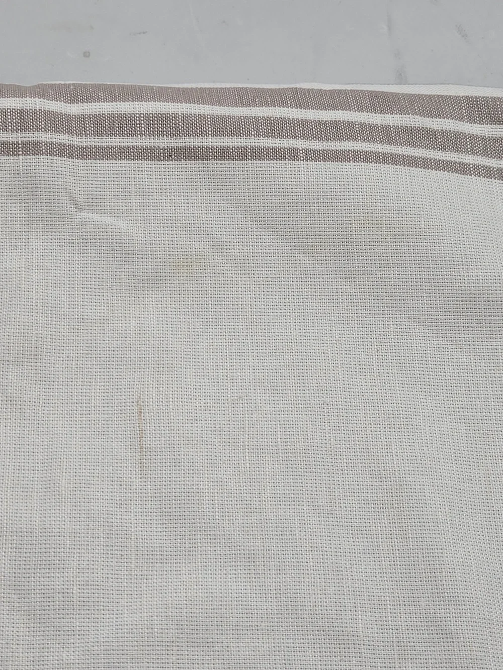 NWT QUINCE Set 2 48x84 Coastal Stripe Linen Cotton True Blackout Curtains 9296